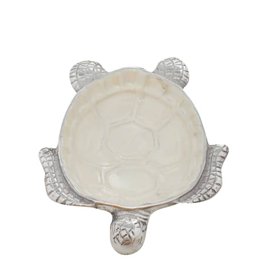 Silver Aluminum Coastal Serving Bowls, 3ct.